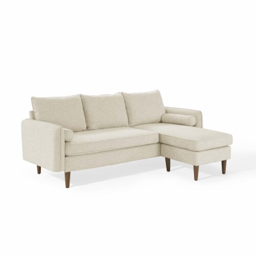 Revive Upholstered Right or Left Sectional Sofa Beige, 1 - Metro .