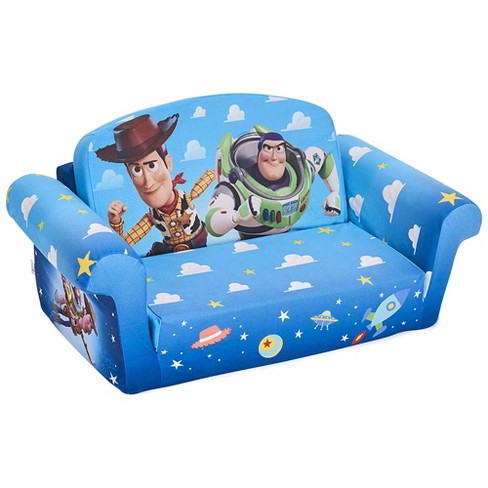 Marshmallow Furniture Kids Toy Story 2-in-1 Flip Open Comfortable .