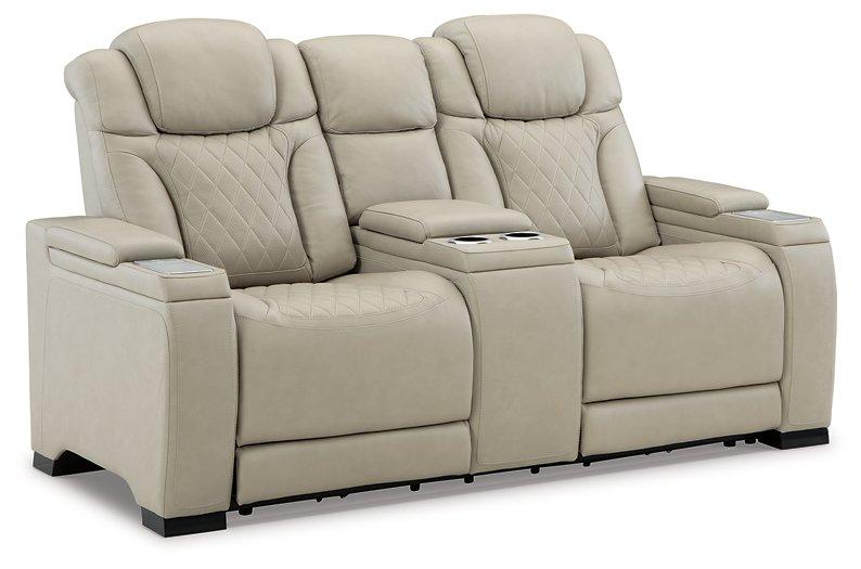 Strikefirst Natural Power Reclining Loveseat — At Home Supersto