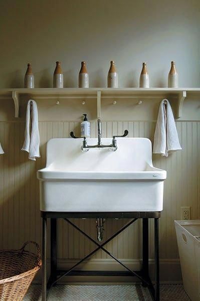 Gilford 30" x 22" Wall Mounted Service Sink | Laundry room design .