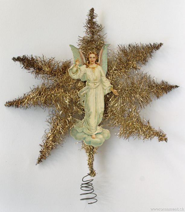 Ornament: Tree Toppers | Vintage christmas tree decorations .