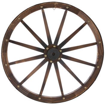 Wagon Wheel Wood Wall Decor | Hobby Lobby | 455832 | Wagon wheel .