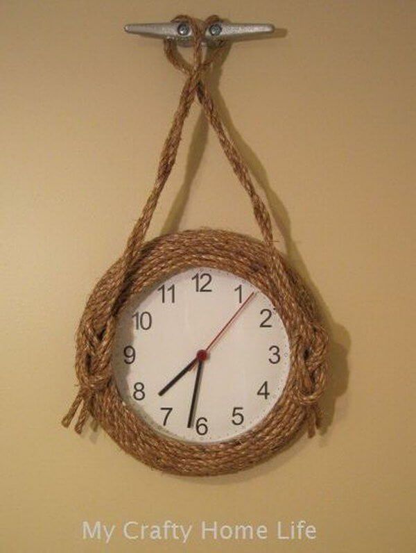 29 DIY Wall Clock Ideas that will Give Your Interior a Unique Look .