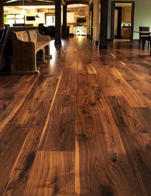 Old Growth Black Walnut Hardwood Flooring - Etsy | Wood floors .
