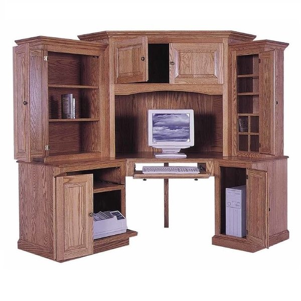 6 Piece Classic Corner Computer Center from DutchCrafters Ami
