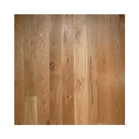 White Oak Character Unfinished Solid Wood Flooring 7" plank, 2'-10 .