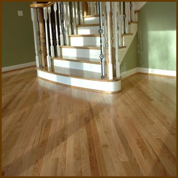 Red Oak Select and Better Grade Unfinished Solid Hardwood Flooring .