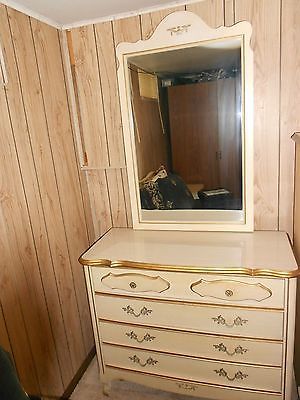 Sears French Provincial Bedroom Set, didn't have the mirror, only .