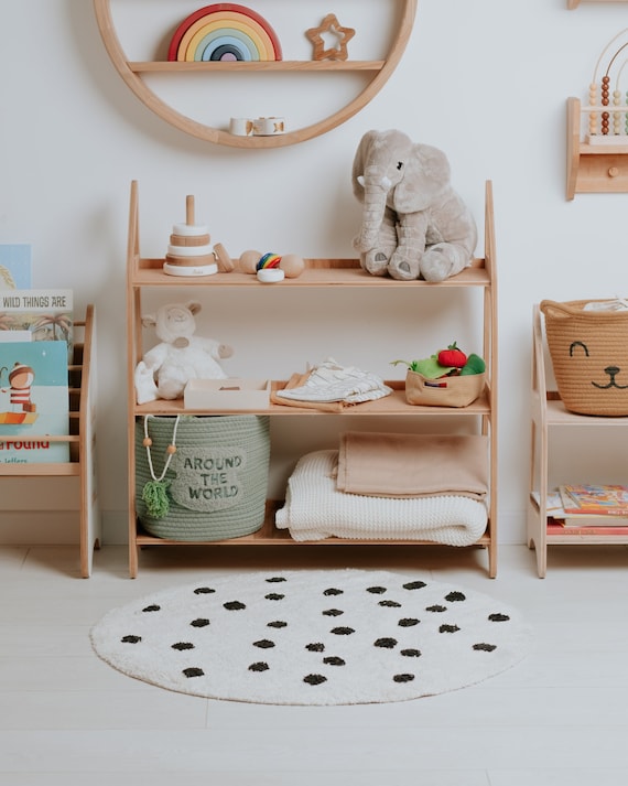 Montessori Toy Shelf for Playroom Nursery Furniture Toy - Et