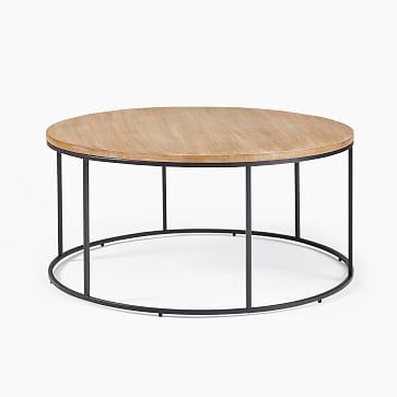 Streamline Round Coffee Table | Modern Living Room Furniture .