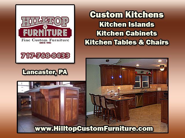 Pin by Hilltop Furniture on Custom Kitchens, Cabinets and Islands .
