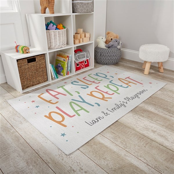 Playroom Quotes Personalized Area Ru