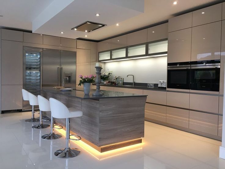 50 Stunning Modern Kitchen Design Ideas - HOMYHOMEE | Modern .