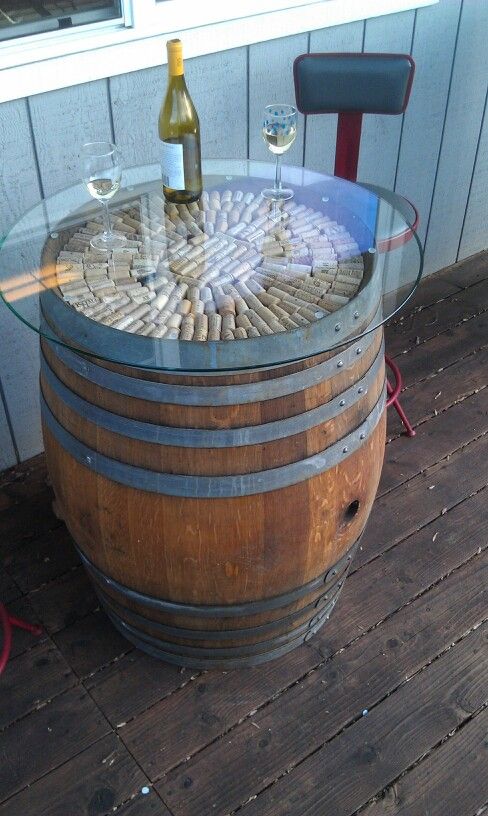 Wine Barrel Table For Your Home Decor