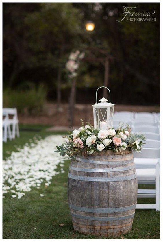 ❤️ 60 Rustic Country Wine Barrel Wedding Ideas - Hi Miss Puff .
