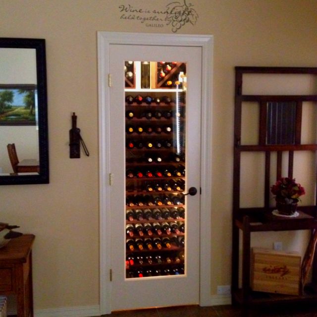 Pin by Margaret Strong on yep MY idea | Wine closet, Home wine .