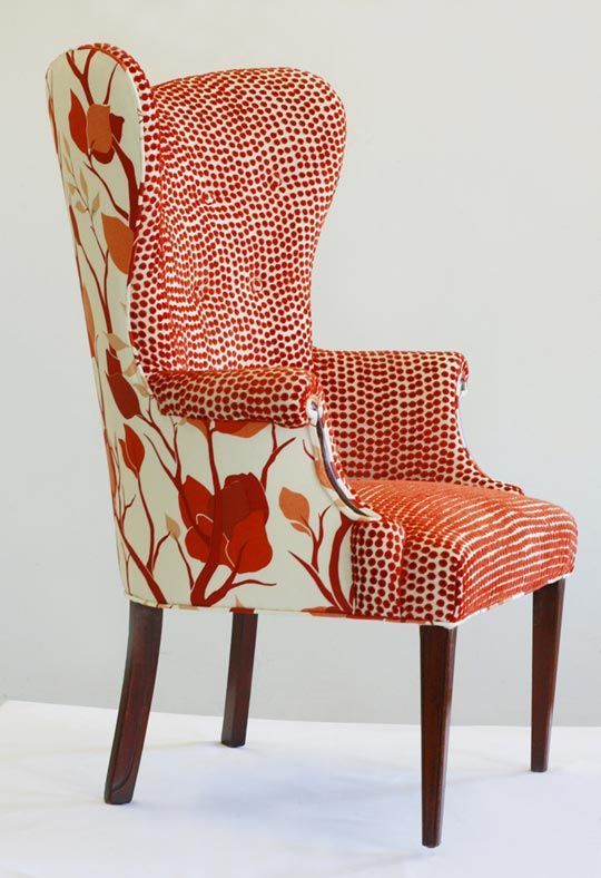 Wingback Chair Make-over: Why An Upholsterer Should Be Your New .