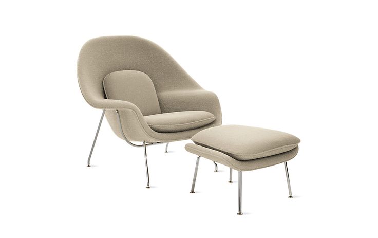 Womb Chair and Ottoman – Design Within Reach | Womb chair, Chair .