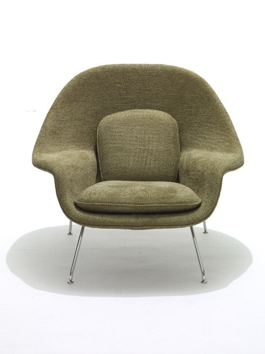 Saarinen Large Womb Chair KNOLL | Mid century modern furniture .