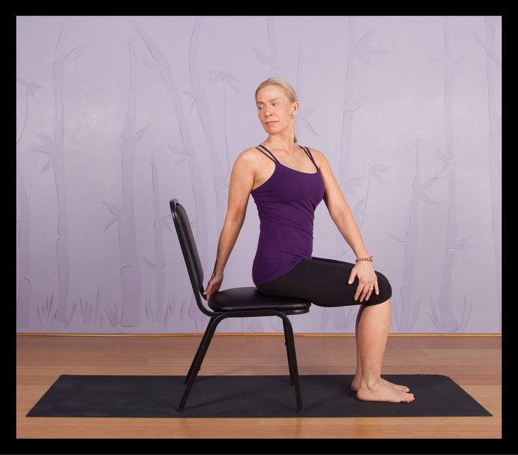 Top Chair Yoga Poses for Seniors | Chair pose yoga, Chair yoga .