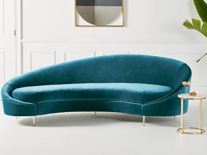18 Best Curved Sofas: Including Modern, Small, and Budget Couch
