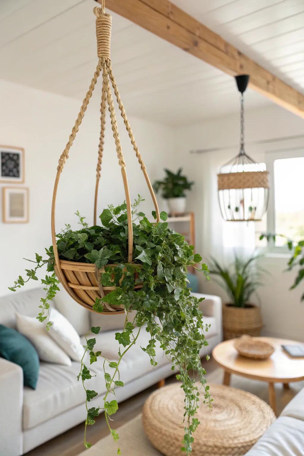 Natural wood frames offer a sleek, minimalist aesthetic.