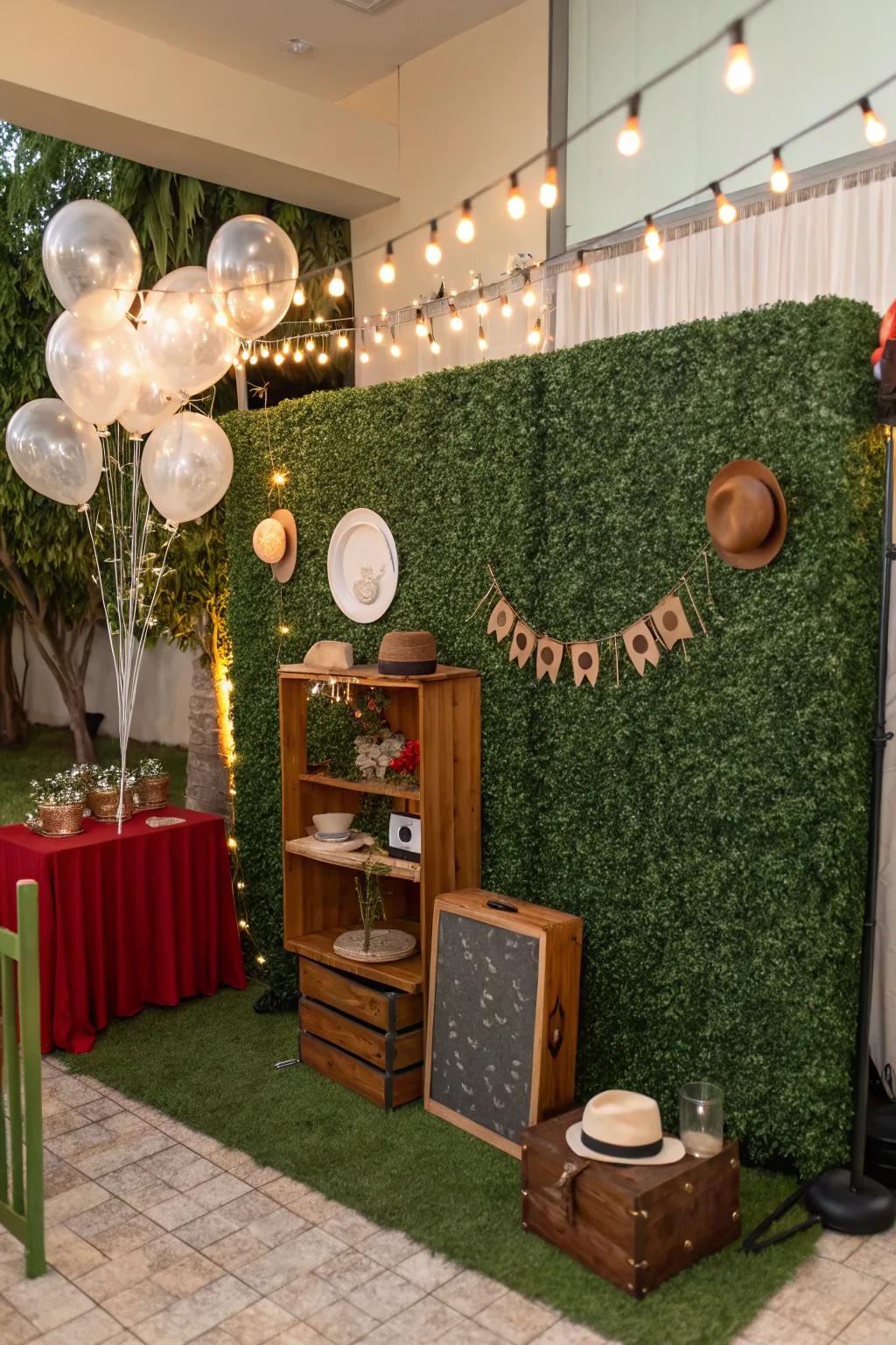 Capture special moments with a perfect backdrop.