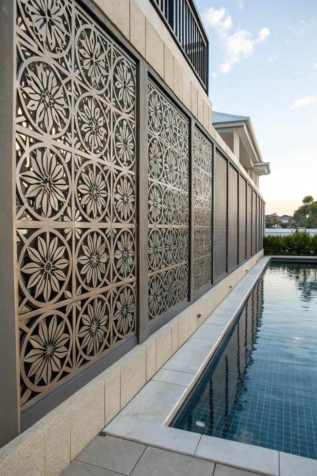 Decorative panels can enhance the aesthetic appeal.