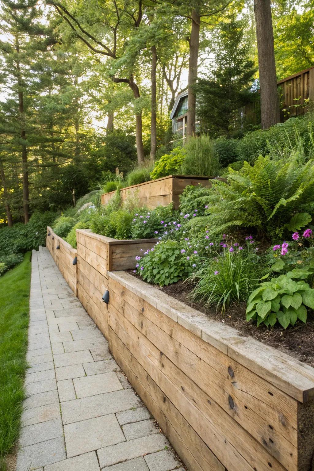 Sustainably sourced timber for eco-conscious design.