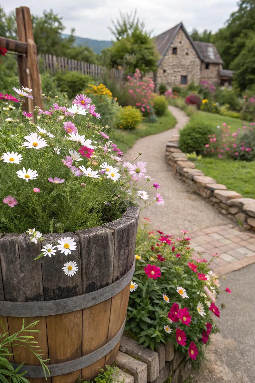 Bring cottage charm to your garden with an array of wildflower-like blooms.