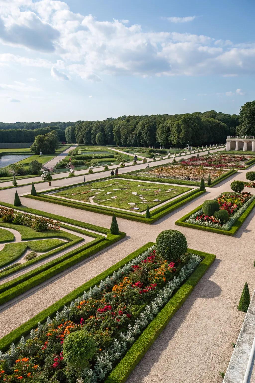 Geometric patterns bring precision and elegance.