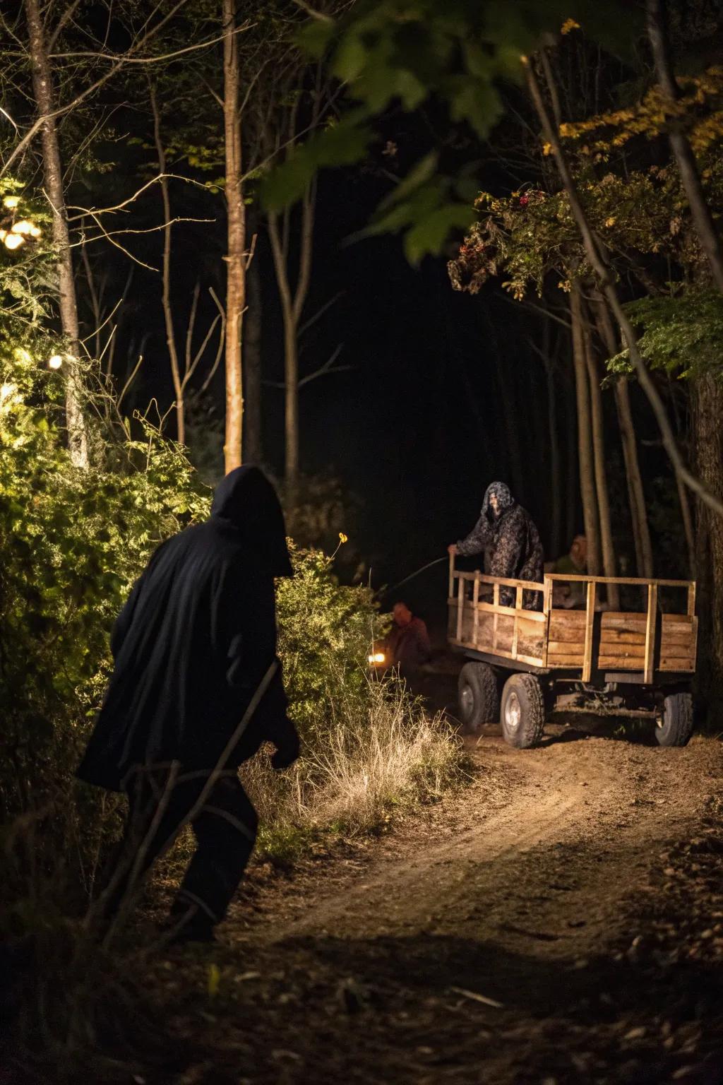 Chasers add an adrenaline-pumping surprise to the ride.