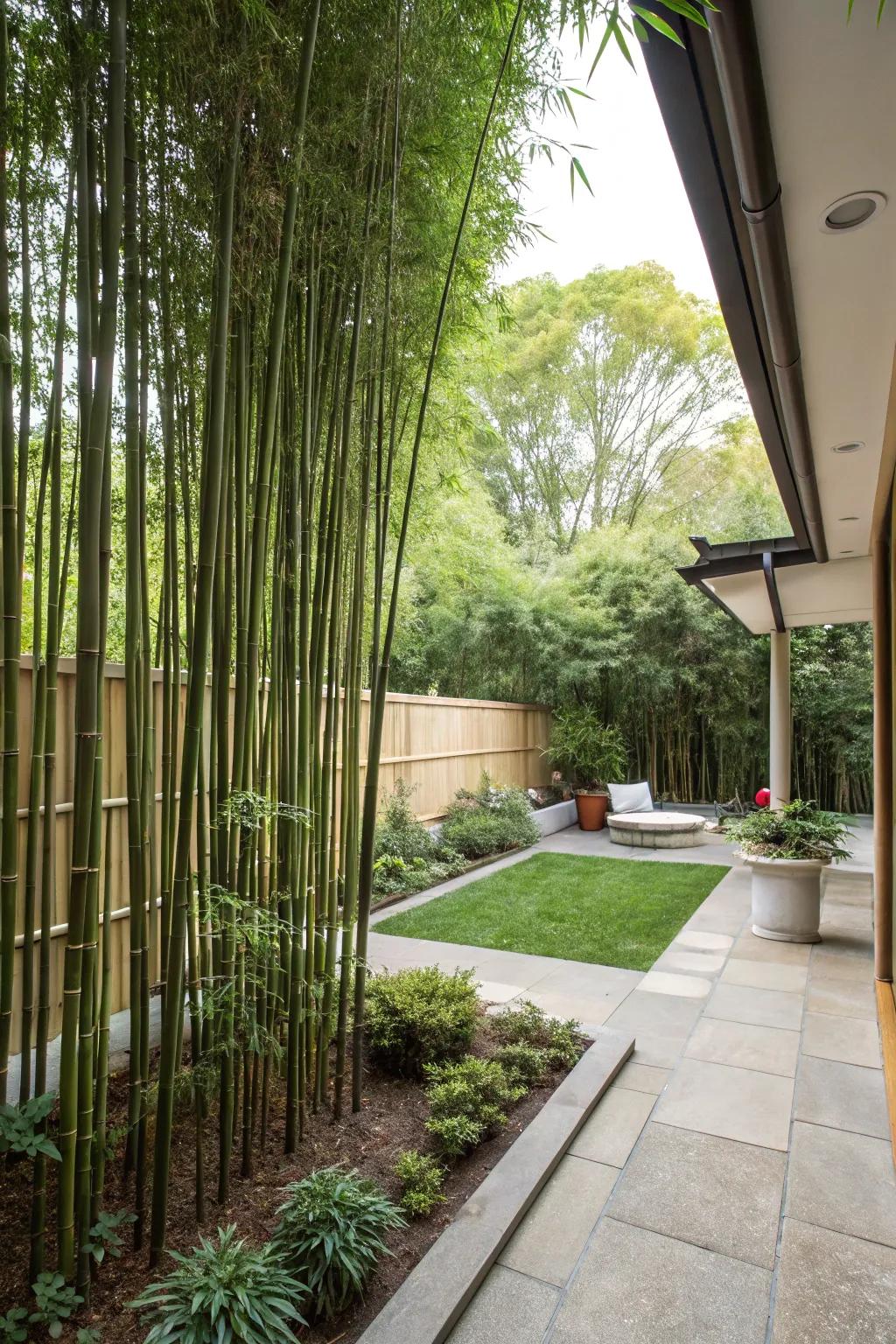 Bamboo provides a fast-growing privacy solution