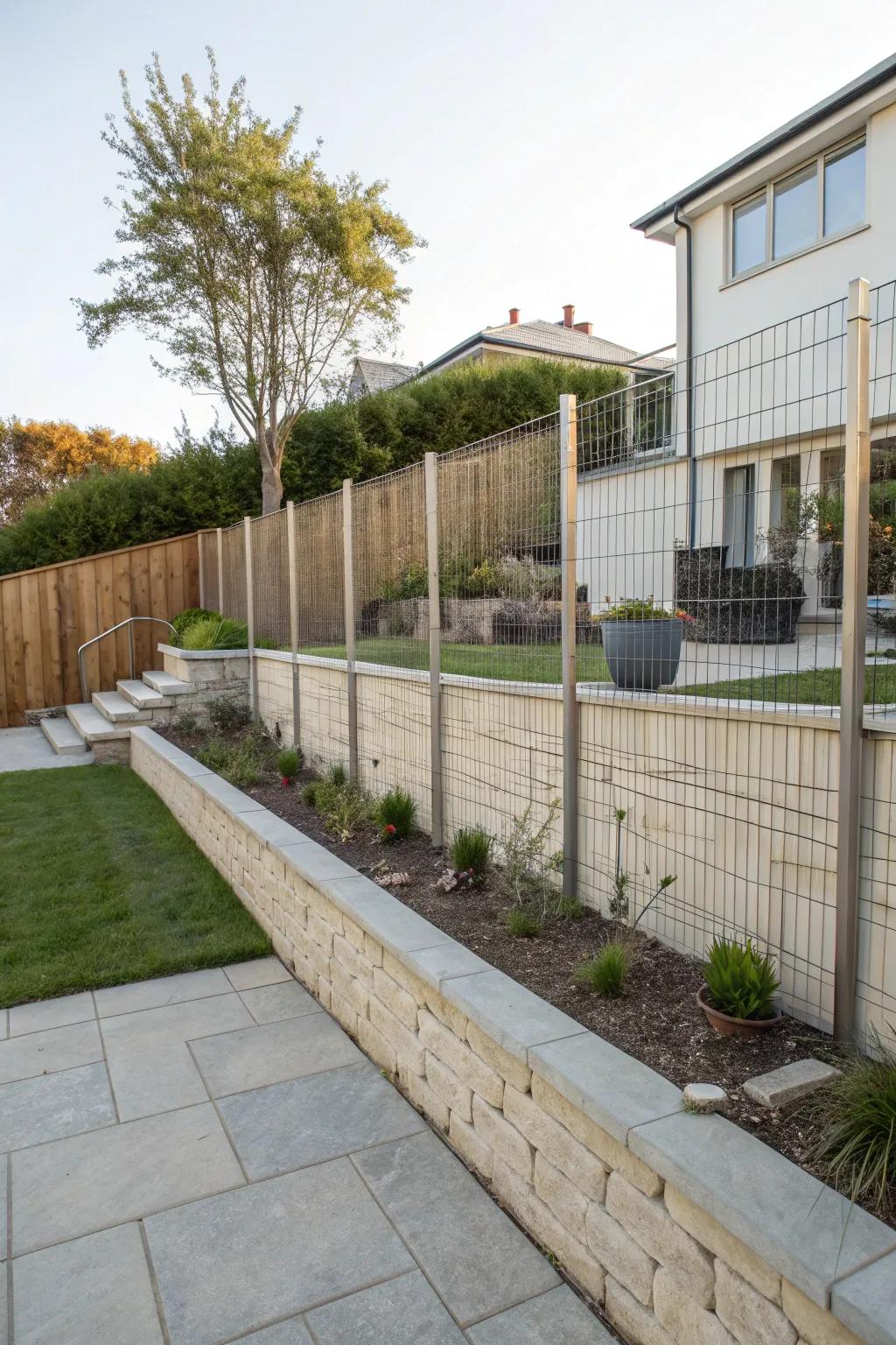 Minimalist metal lines offer a sleek, sophisticated appearance.