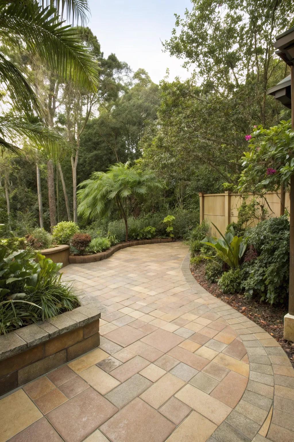 Earth tones can create a harmonious connection with nature.