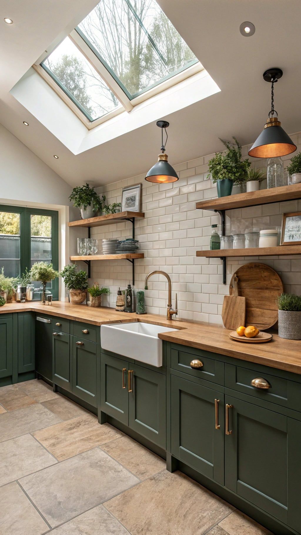 16 Stunning Deep Green Kitchen Designs That Bring Nature Home