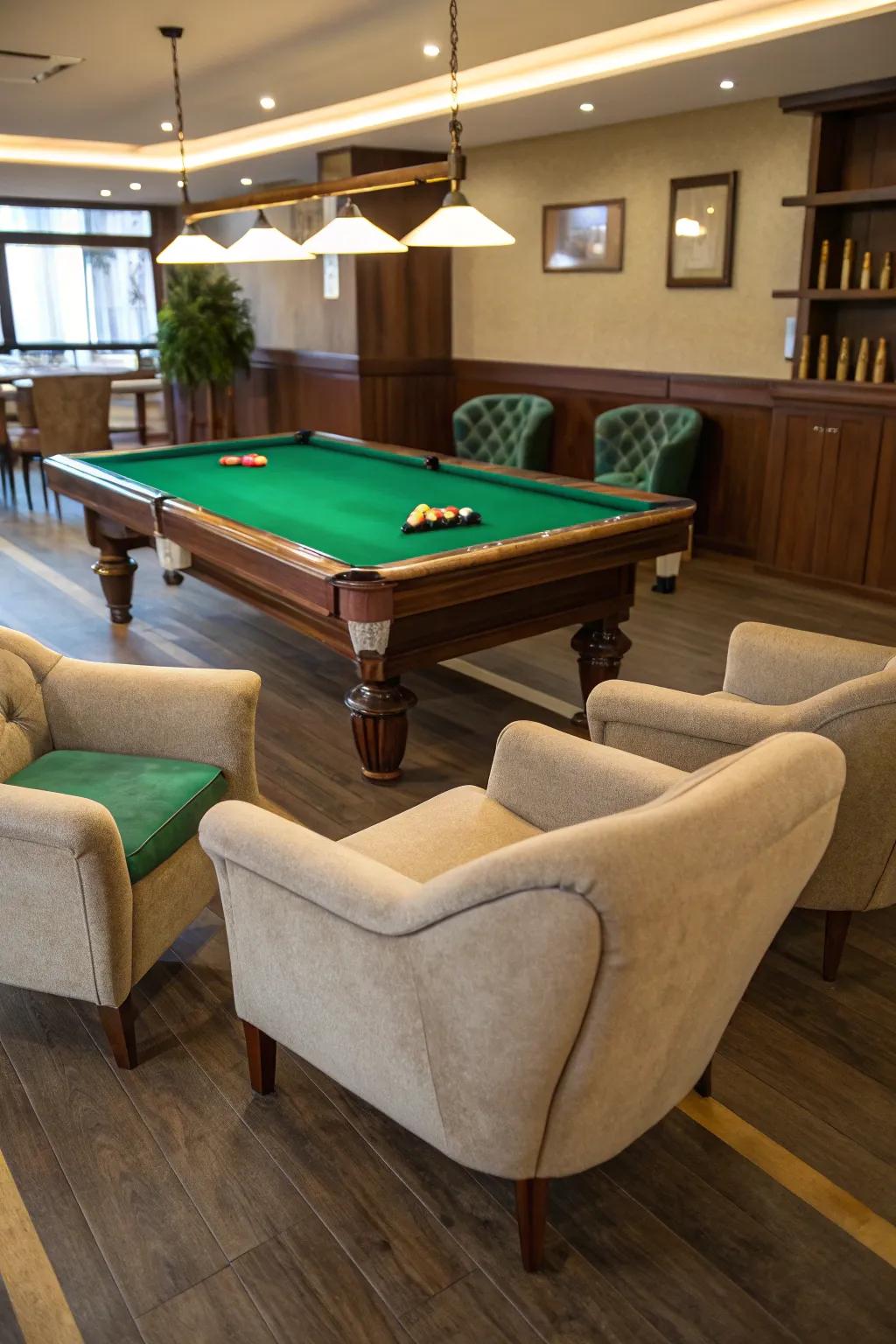 Create a welcoming area with comfortable seating options.