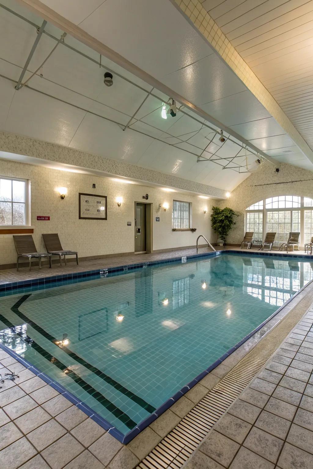 Affordable materials make your pool house project budget-friendly.