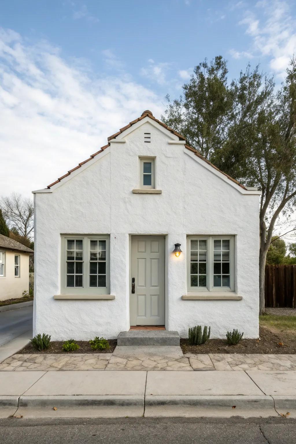 Symmetrical facades offer a timeless and balanced look.