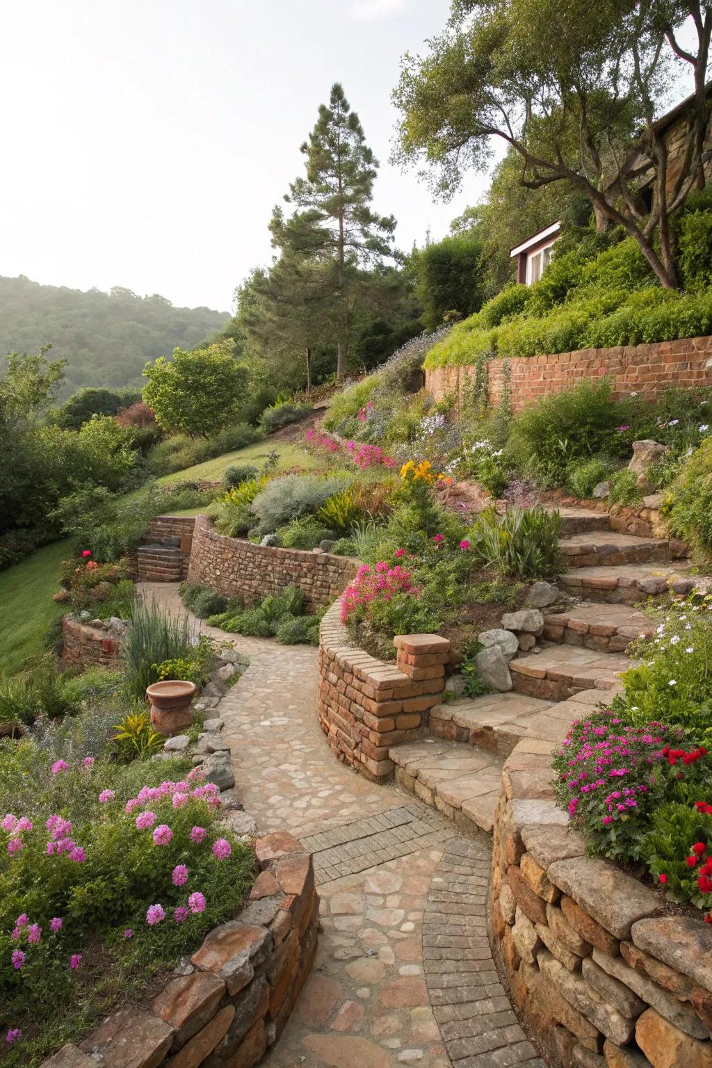 Recycled materials offer budget-friendly and charming solutions.