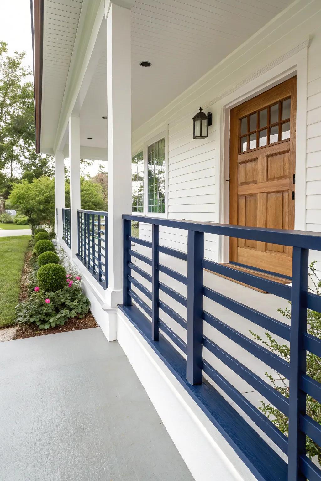 Contrasting colors create a striking visual impact.