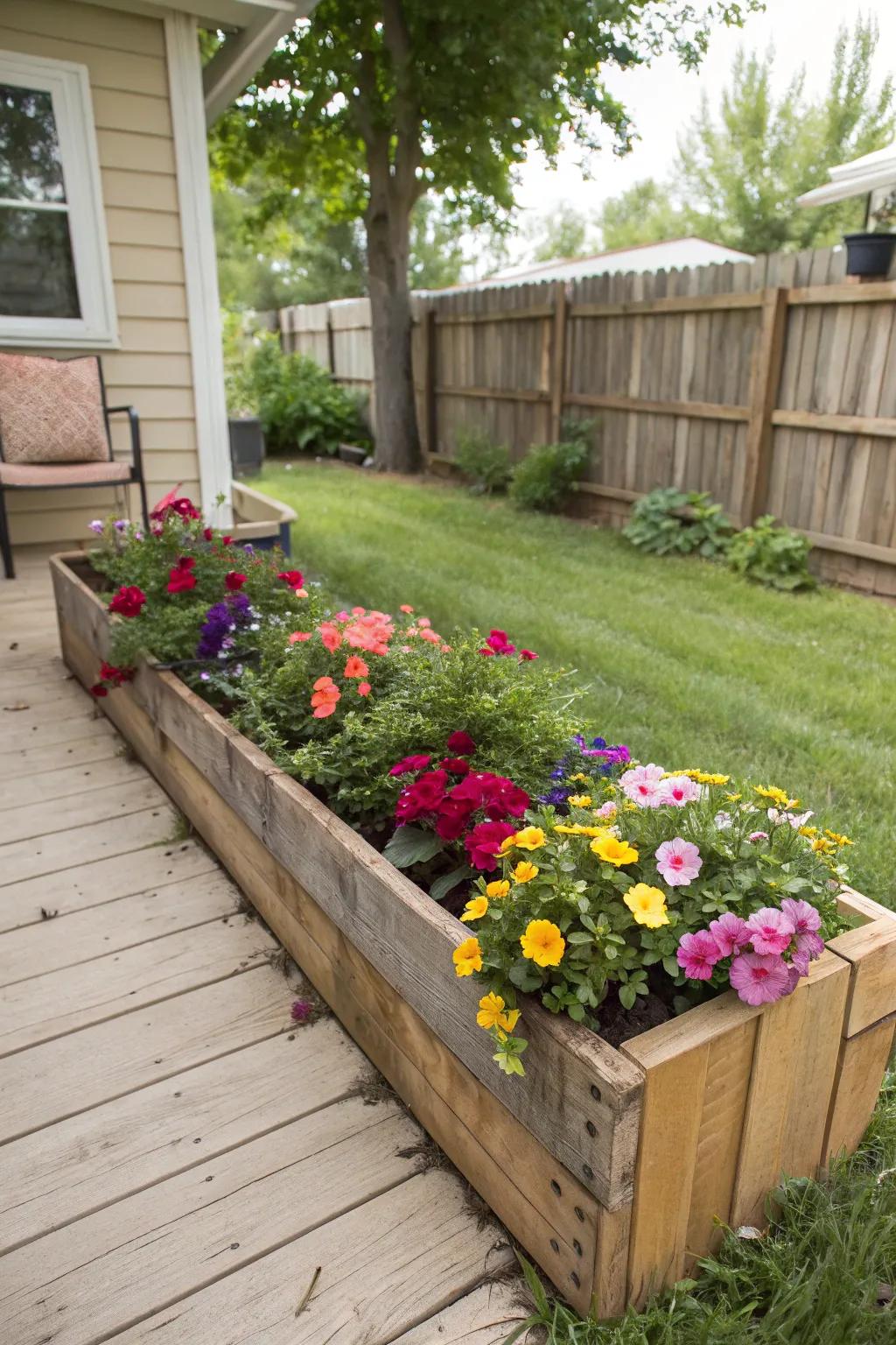 DIY pallet planters are an eco-friendly and creative project.