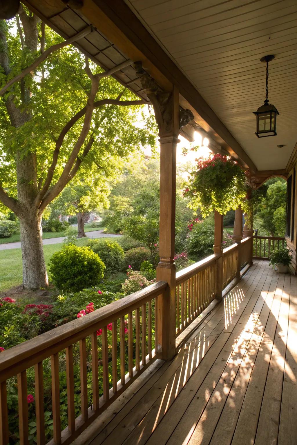 Celebrate the natural beauty with an untouched wood finish.