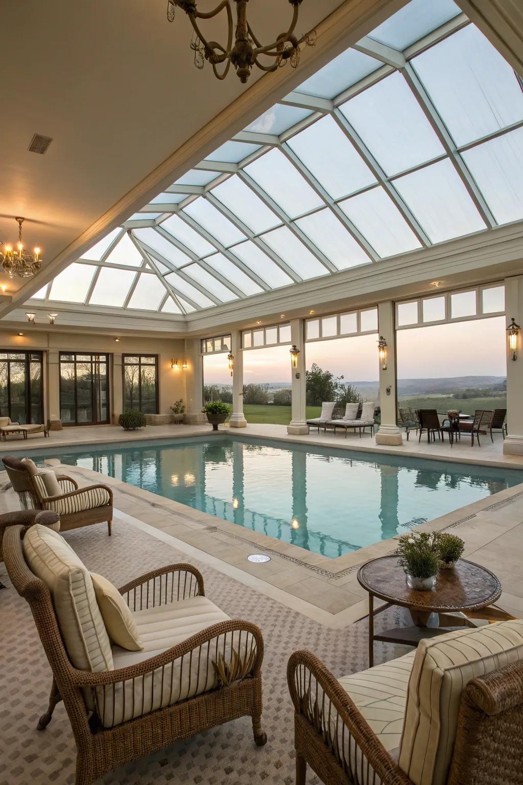 Spacious and serene pool layouts that invite relaxation.