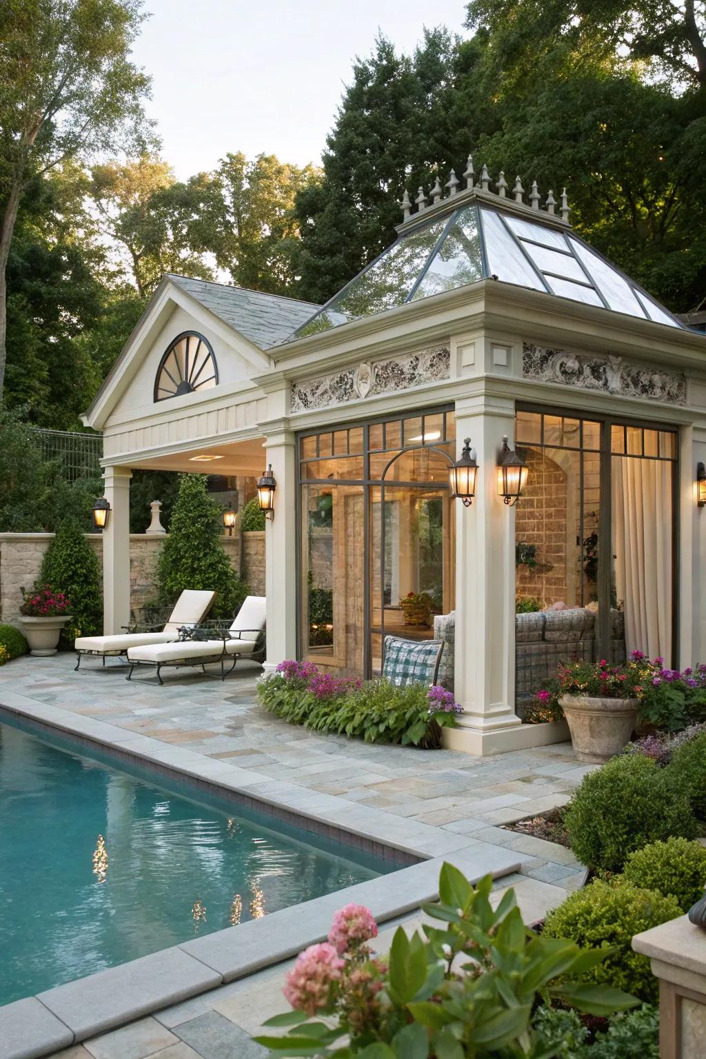 Express your style with a custom pool enclosure.