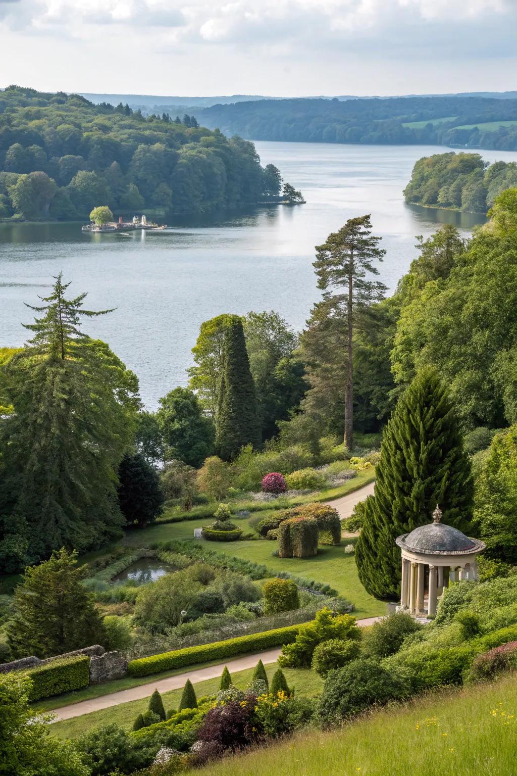 Seamless integration with the environment enhances natural beauty.