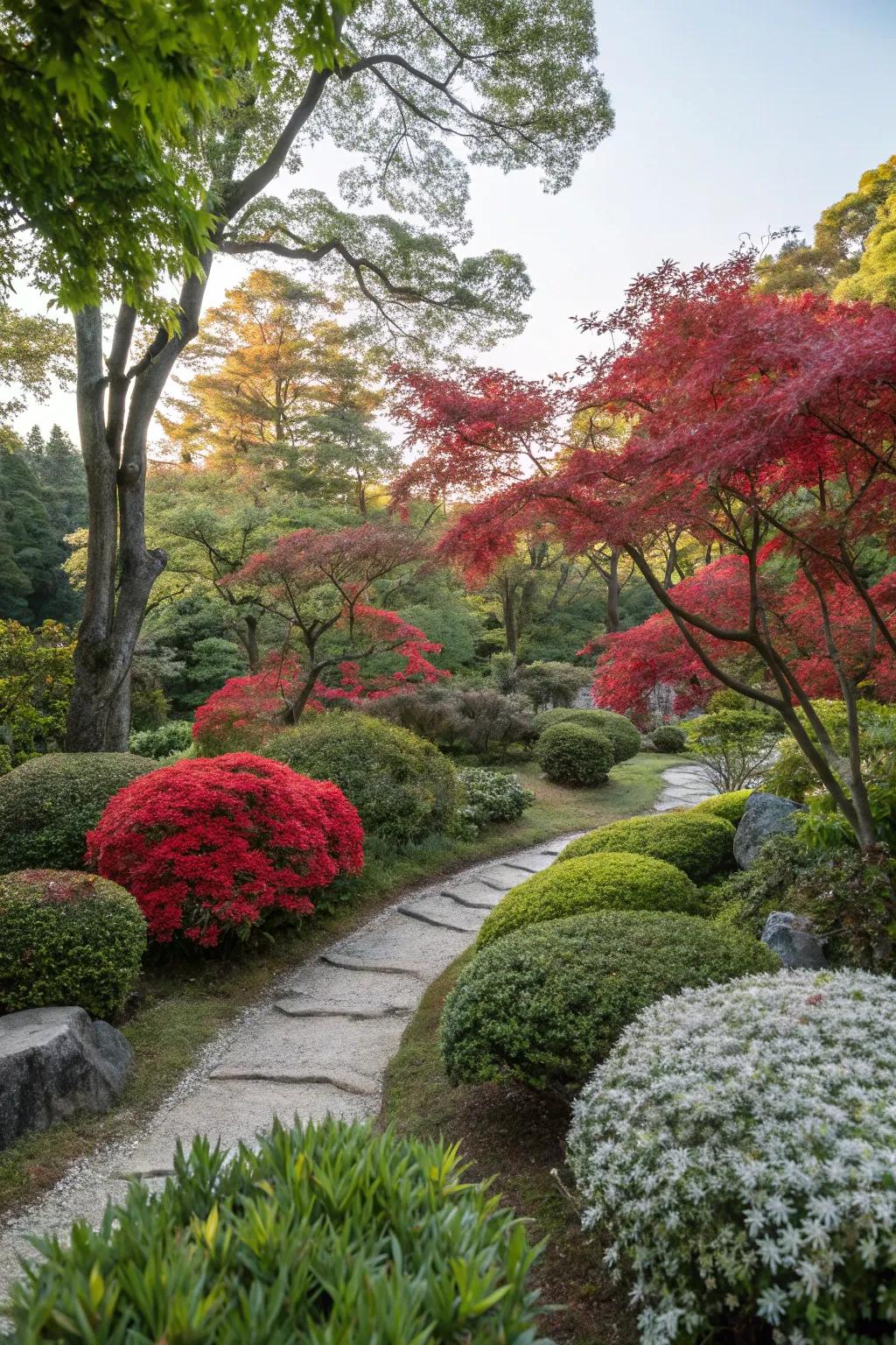 Colorful foliage adds a striking element to your garden.