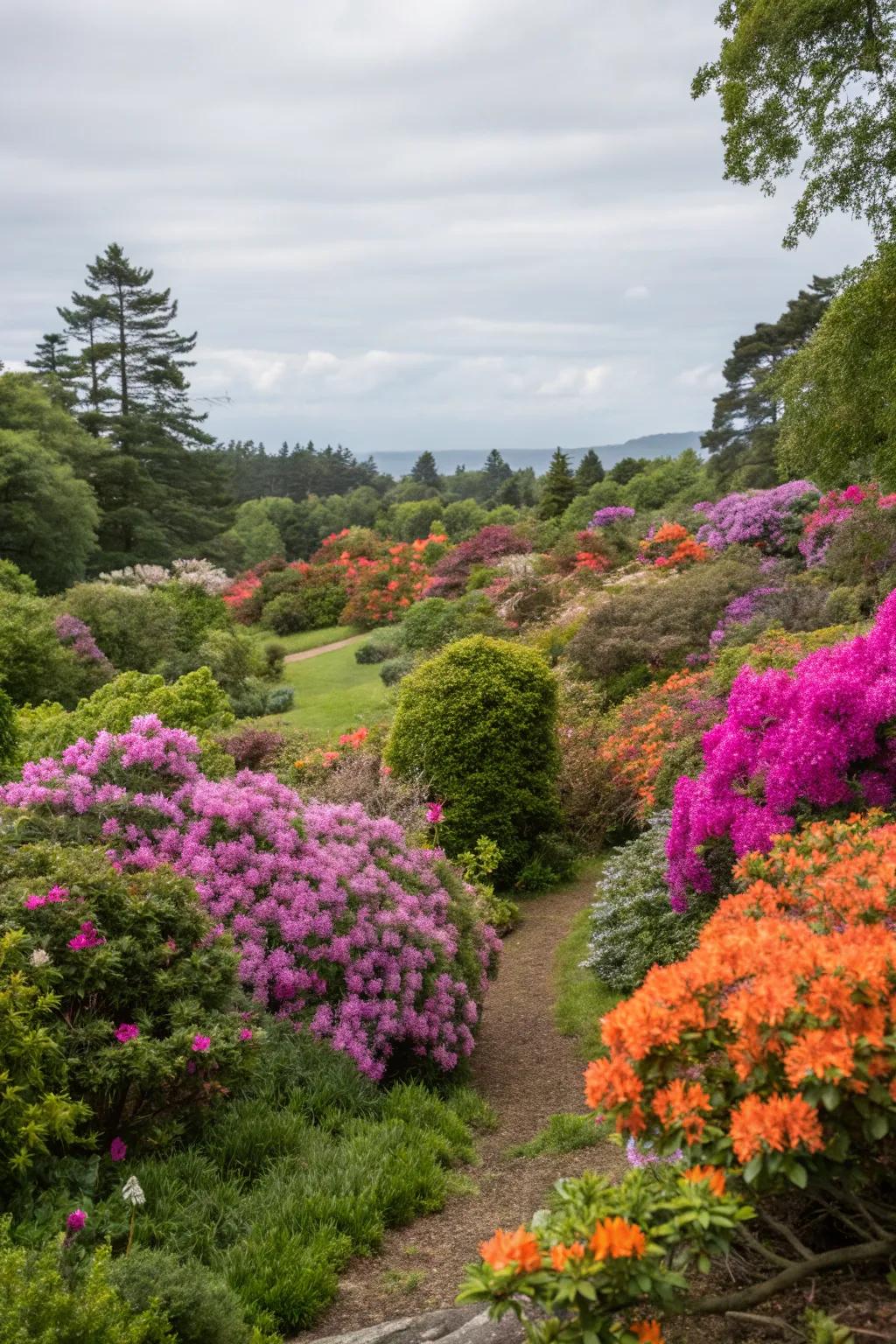 Enhance your garden with complementary colors for a vibrant look.