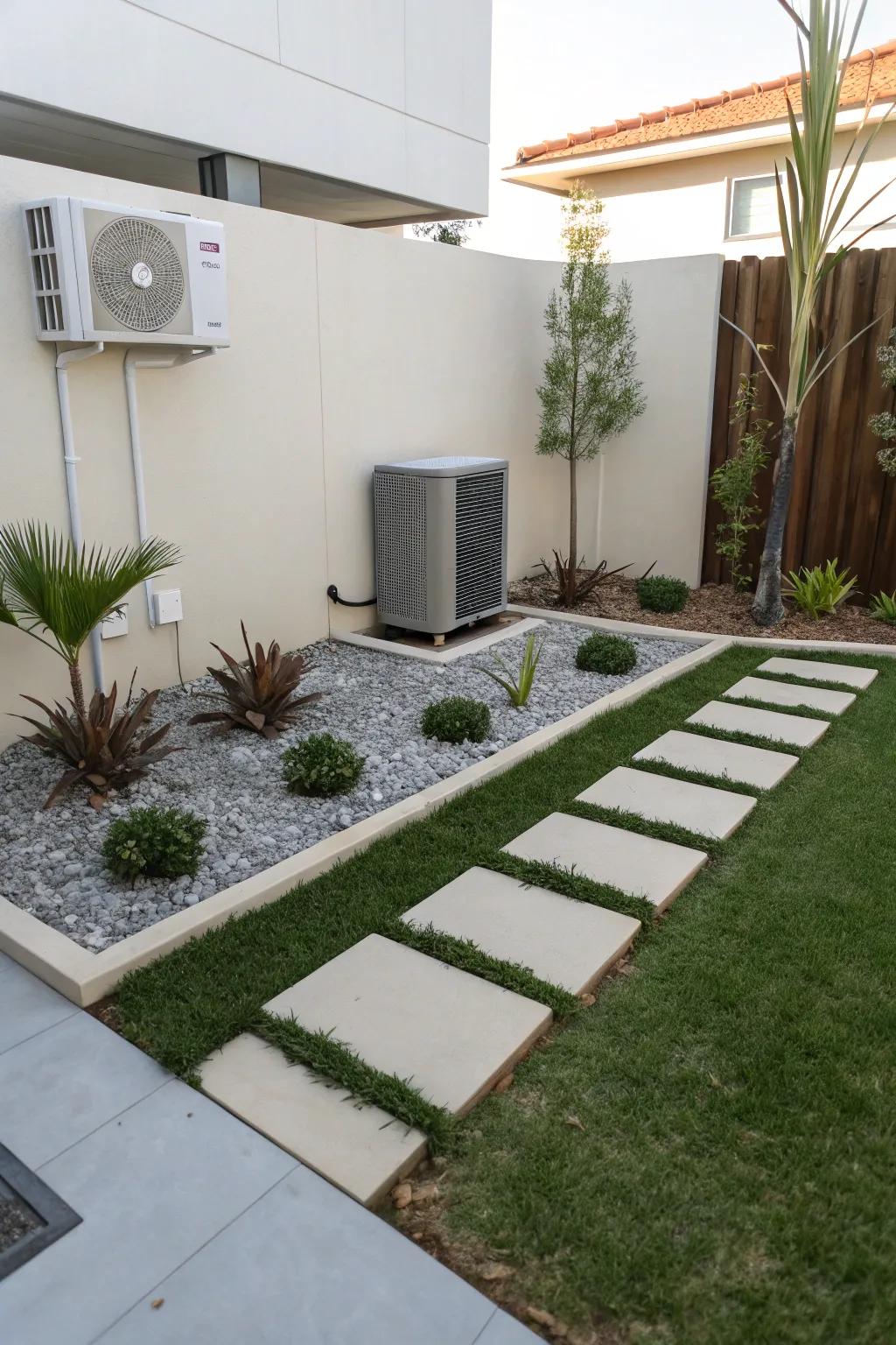 Minimalist designs keep your garden looking serene and uncluttered.