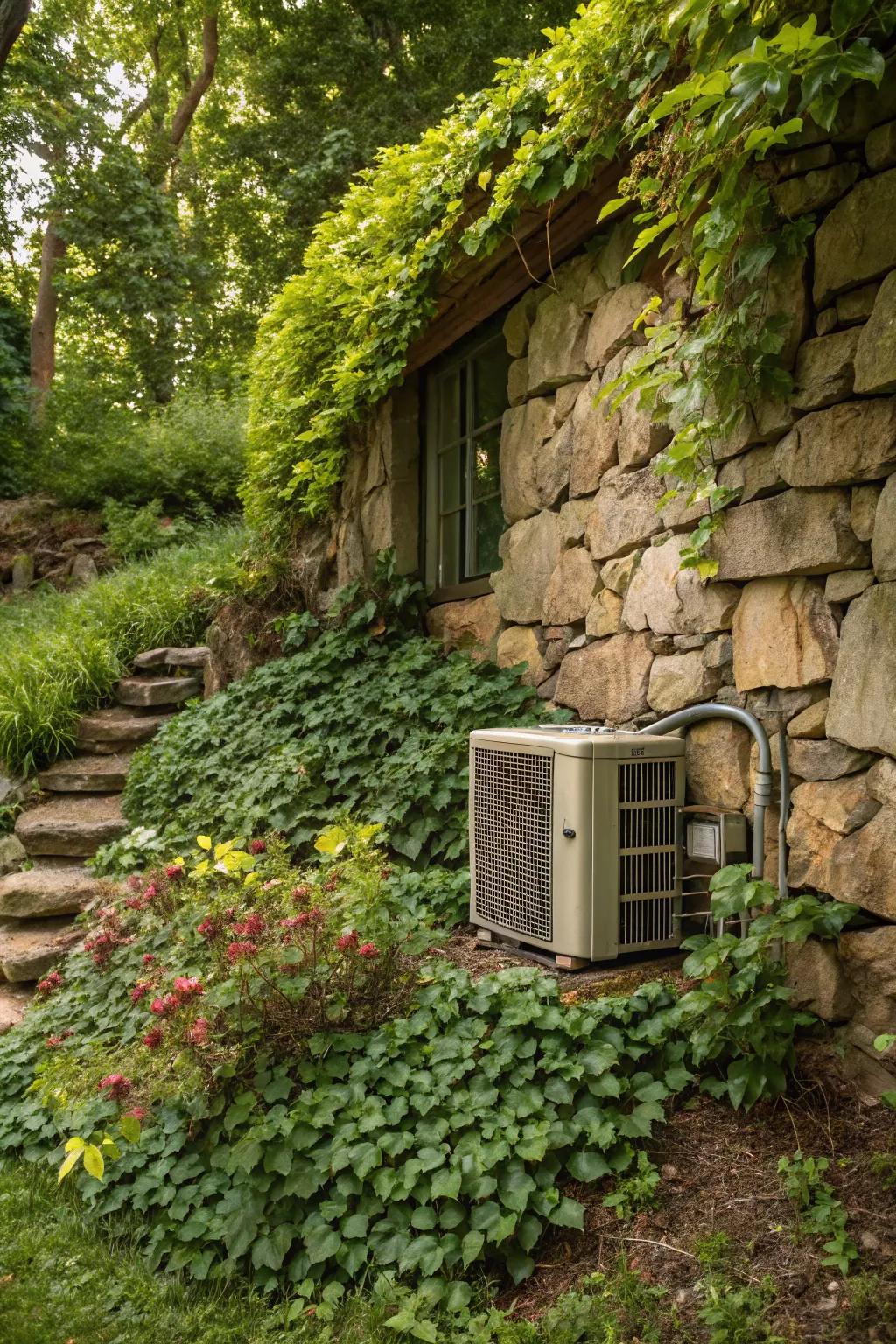 Stone walls bring a touch of elegance and sturdiness to your garden.
